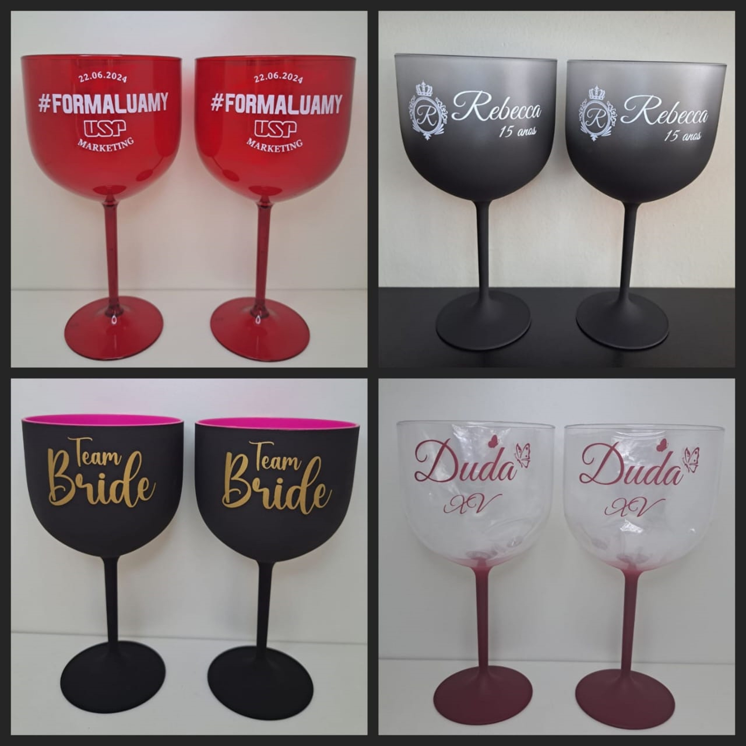 TAÇA GIN - KC PERSONALIZADOS
