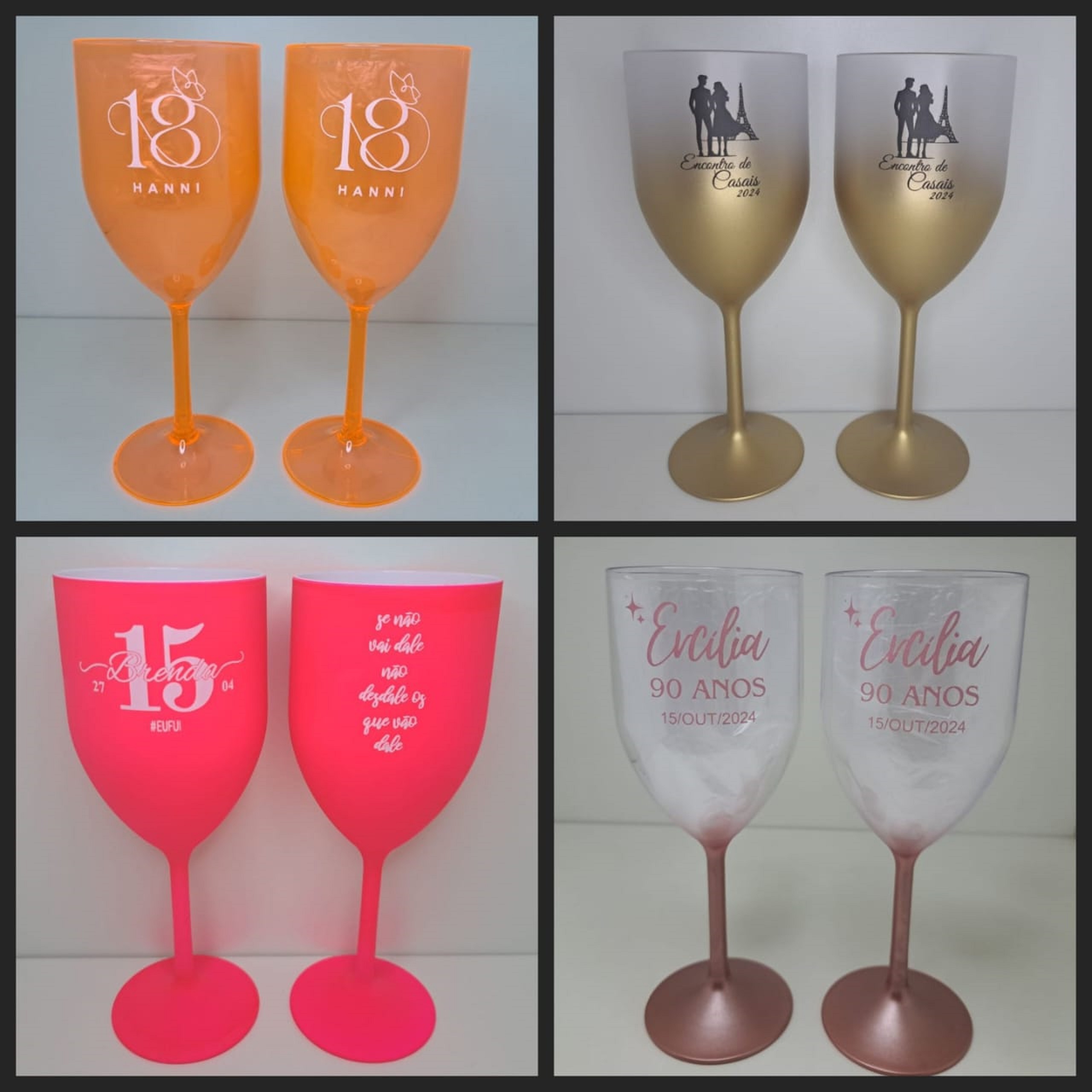 TAÇA VINHO - KC PERSONALIZADOS